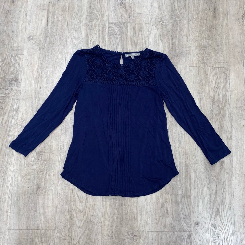 Daniel Rainn Blue Long Sleeve Size Small